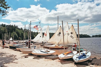 Lake Naomi Sailboats